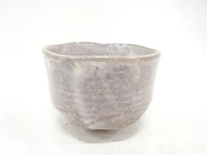 萩焼　萩殿窯造　茶碗（保護箱付）